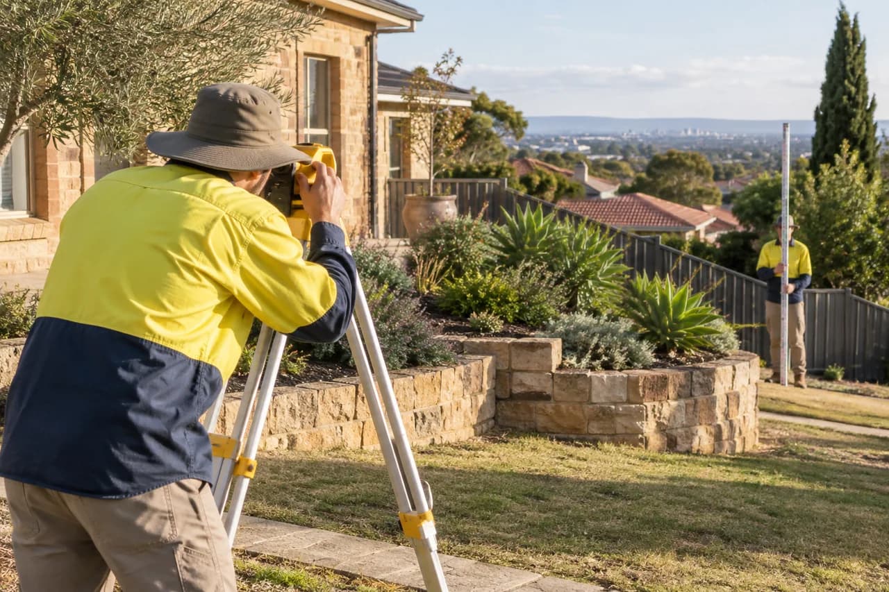 Illustrative wall site assessment in Adelaide