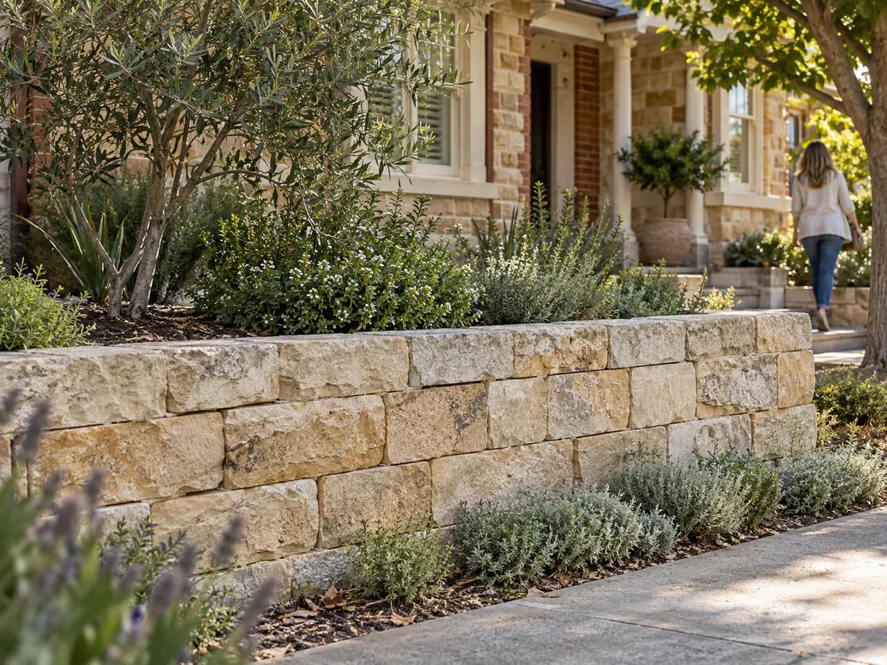 Illustrative stone wall type in Adelaide