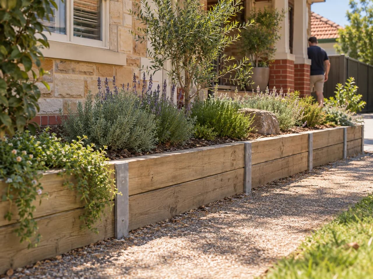 Illustrative timber wall type in Adelaide